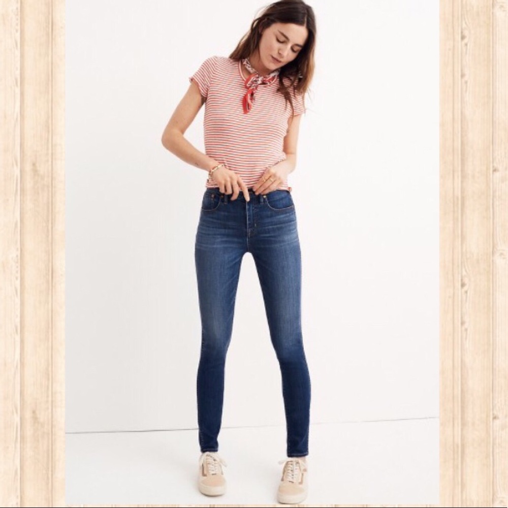 Madewell Skinny Skinny High Riser Jeans